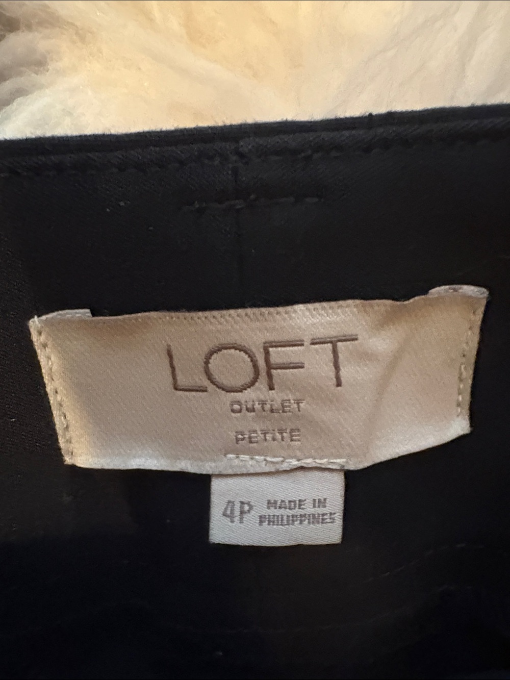 LOFT Black Slim Tailored Pants - Picture 2 of 11